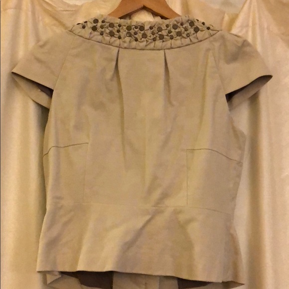 Anthropologie Idra Cap Sleeve Jacket - Picture 9 of 9